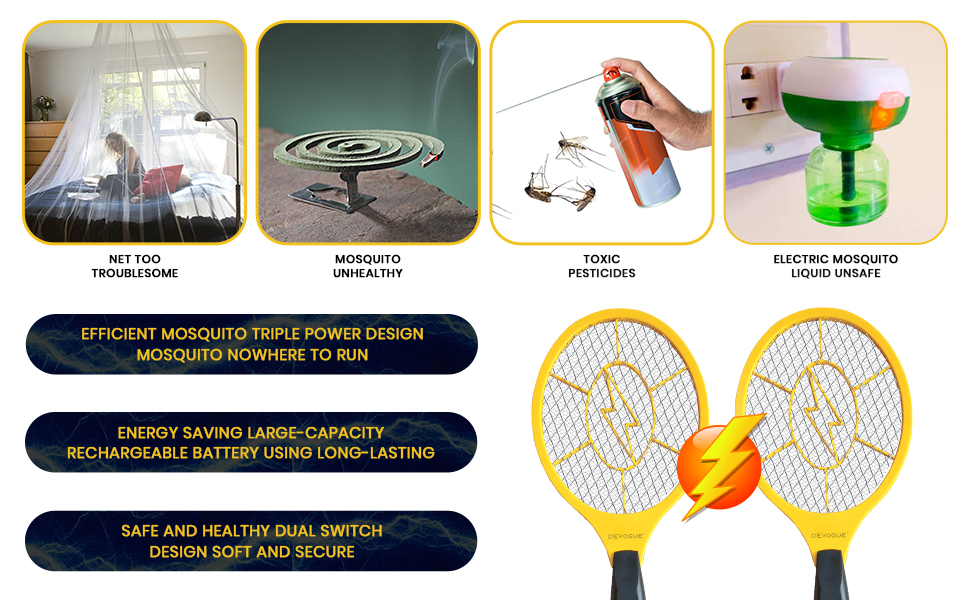 Electric Fly Swatter Bug Zapper