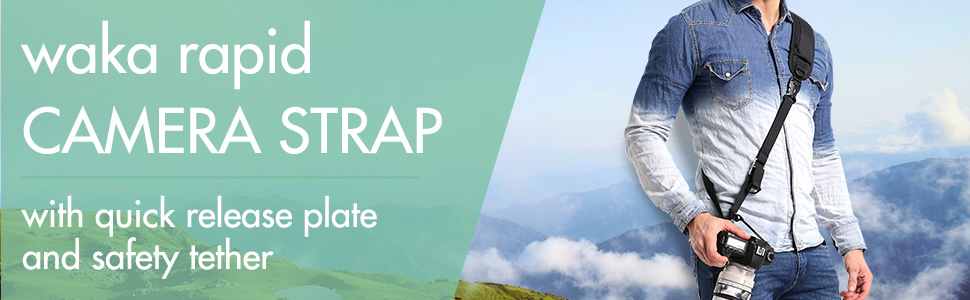waka rapid camera strap