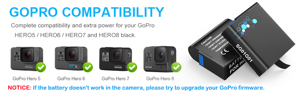 gopro hero 8 battery charger bundle
