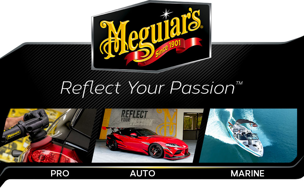 Meguiar's brand header