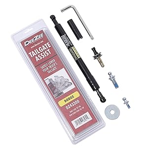 Tailgate assist packaging