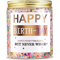 Taylor Birthday Candle with Cake Scent -Swiftie Birthday Gift/Party Decorations, Handcrafted, Long-Lasting 9oz Candle with Ic