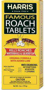 Harris Roach Tablets Boric Acid Roach Killer Lure