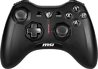 MSI Gaming Wired Dual Vibration Gaming Controller for PC and Android (Force GC20 V2)