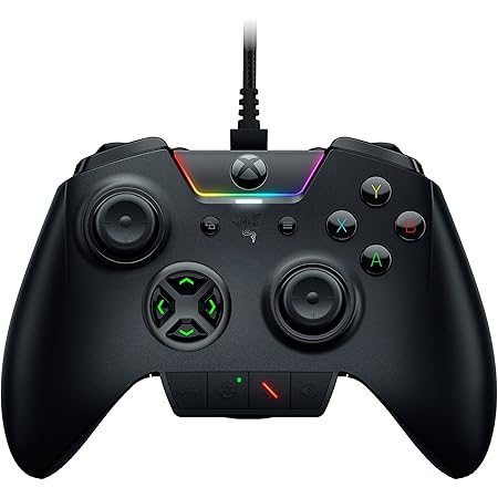 Razer Wolverine Ultimate Officially Licensed Xbox One Controller: 6 Remappable Buttons and Triggers - Interchangeable Thumbsticks and D-Pad - For PC, Xbox One, Xbox Series X & S - Black