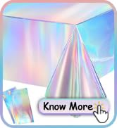 GREATRIL Iridescent Party Table Cloths Disposable Tablecloth for Mermaid/Under Sea/Ocean Theme Bi...