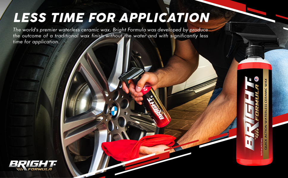 Quick application Car Spray Wax