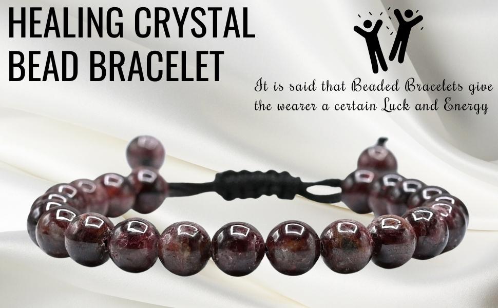 healing crystal beads bracelet