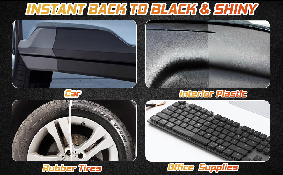 negro (Car Plastic Restorer Black)