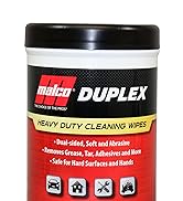 Malco Duplex Heavy Duty Cleaning Wipes for Home and Auto - Dual Sided Textured, Wet Wipes/Removes...