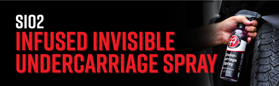 sio2 infused invisible undercarriage spray