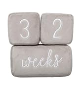 Pearhead Baby Plush Photo Sharing Milestone Age Blocks