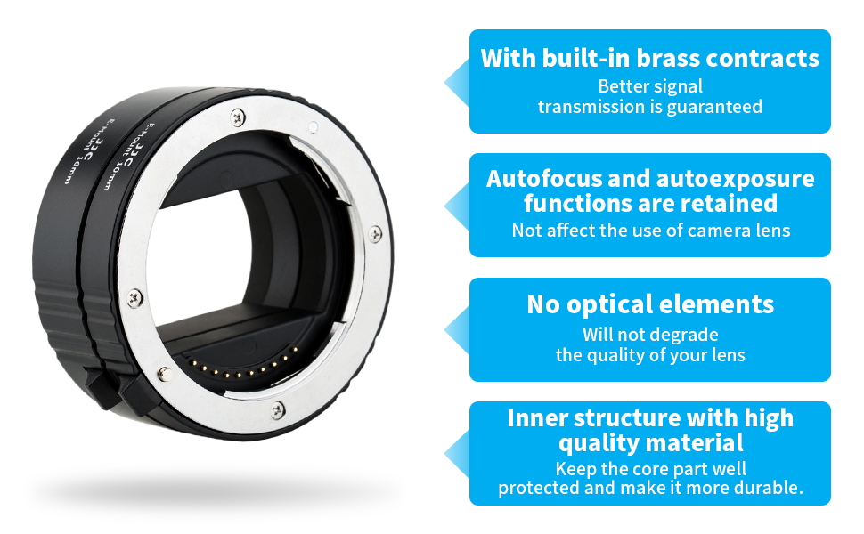 Macro Extension Tube for Sony E Mount