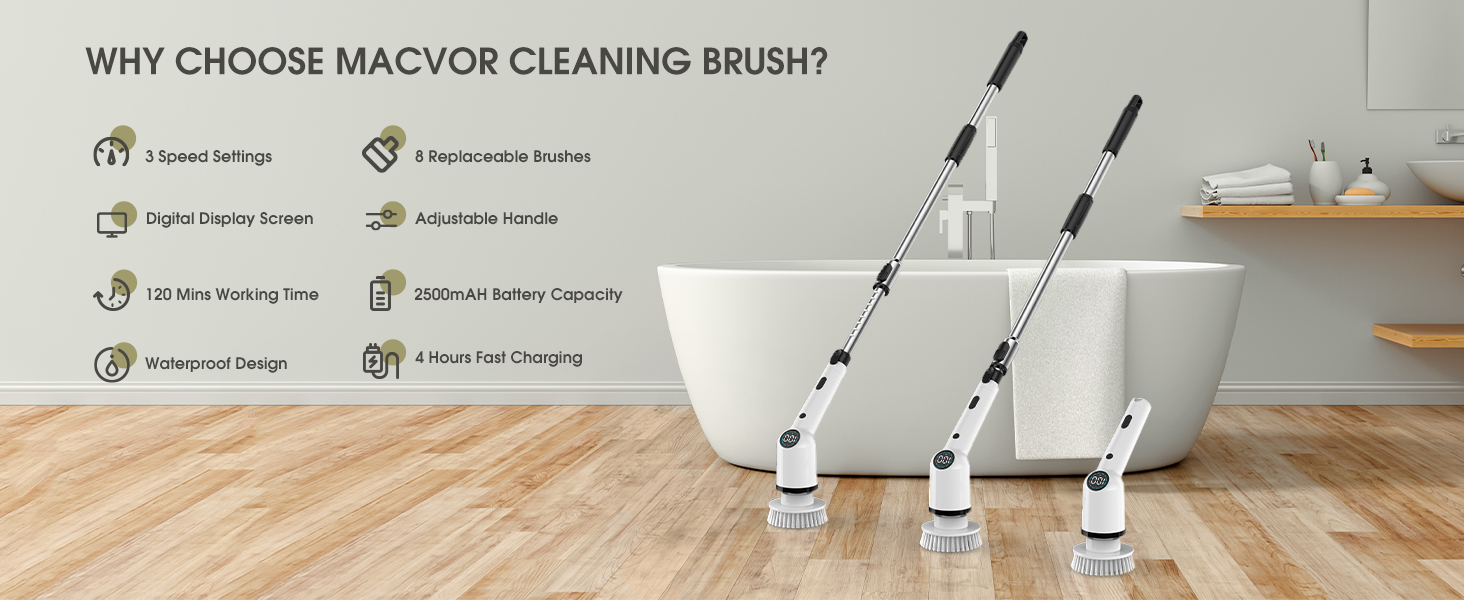 Electric Spin Scrubber