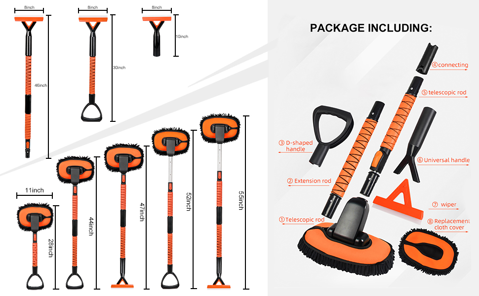 car wash brush with long handle