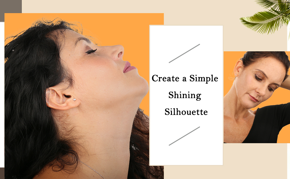 Titanium Earrings Earrings for Women nap earrings flatback earrings surgical steel earring