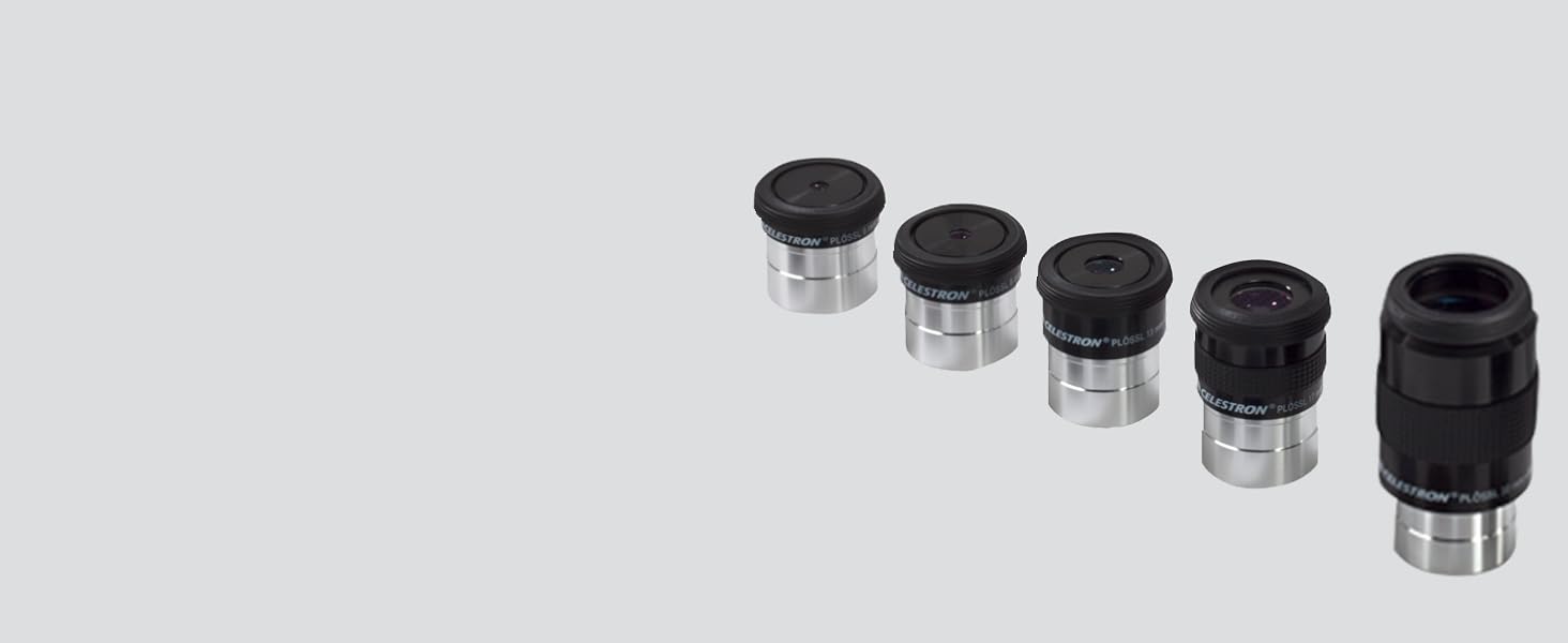 Five High Quality Plossl Eyepieces