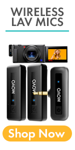 Wireless mic for cameras