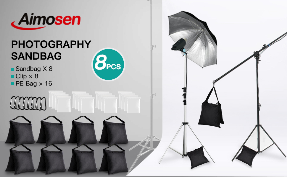 8PC Sandbags for Photography