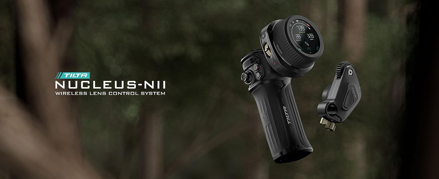 tilta nucleus nano NII wireless lens control system follow focus
