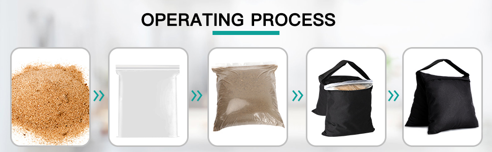 weighted sand bags for stands