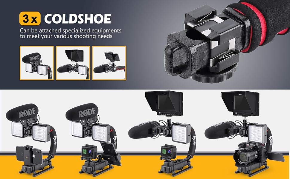 3 hot-shoe mount