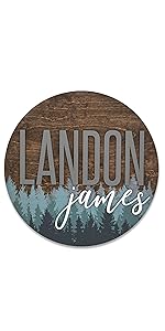 pine tree sign zoomed out