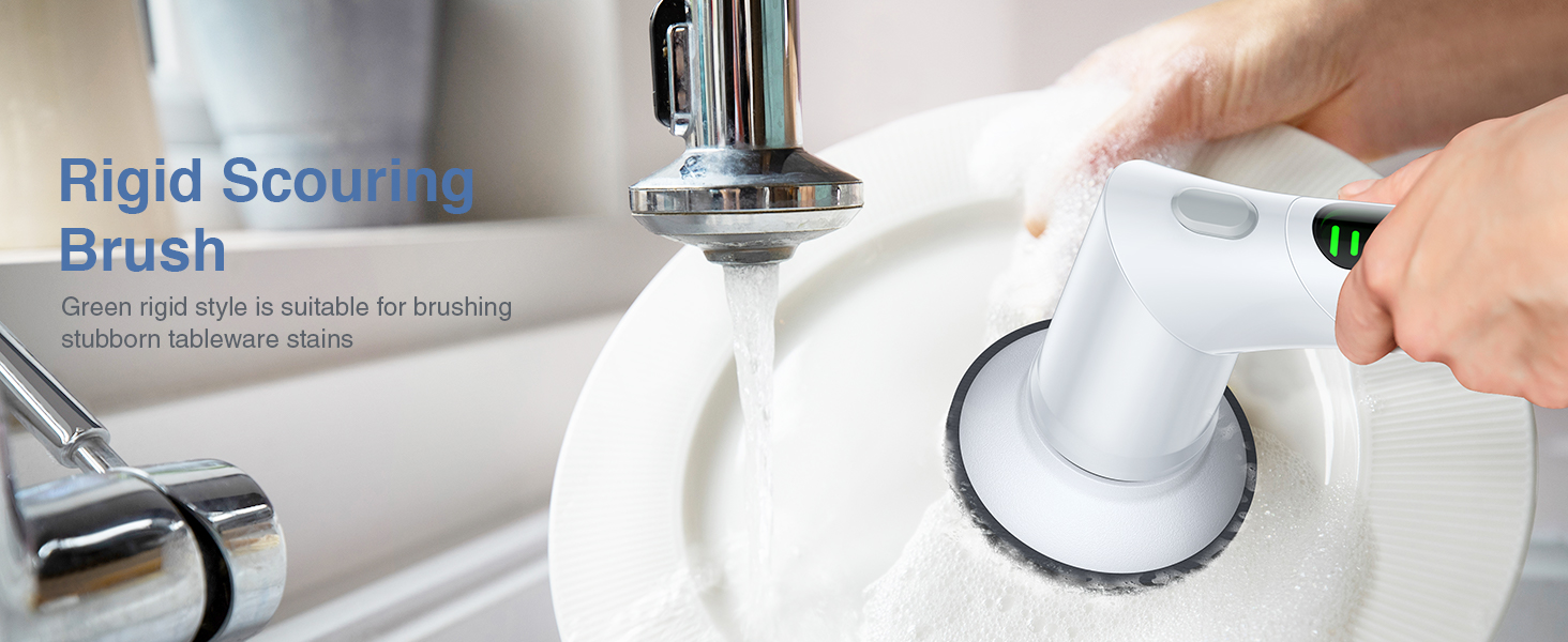 spin brush for cleaning