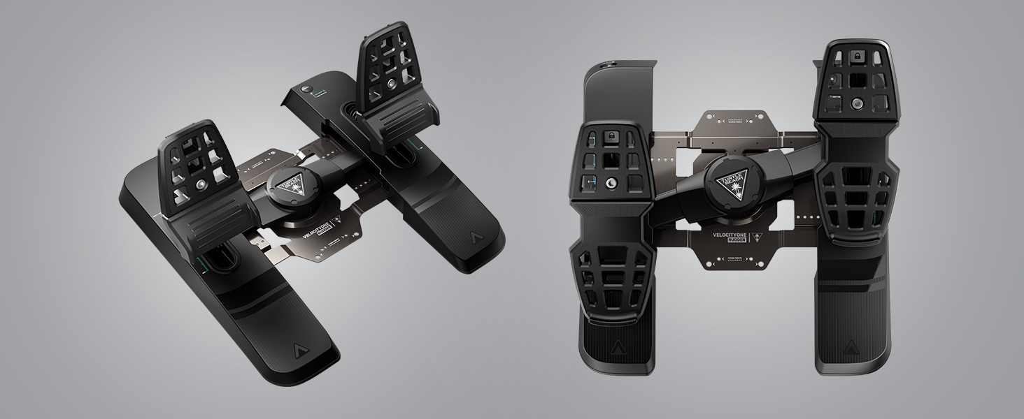 VelocityOne Rudder Pedal Controls