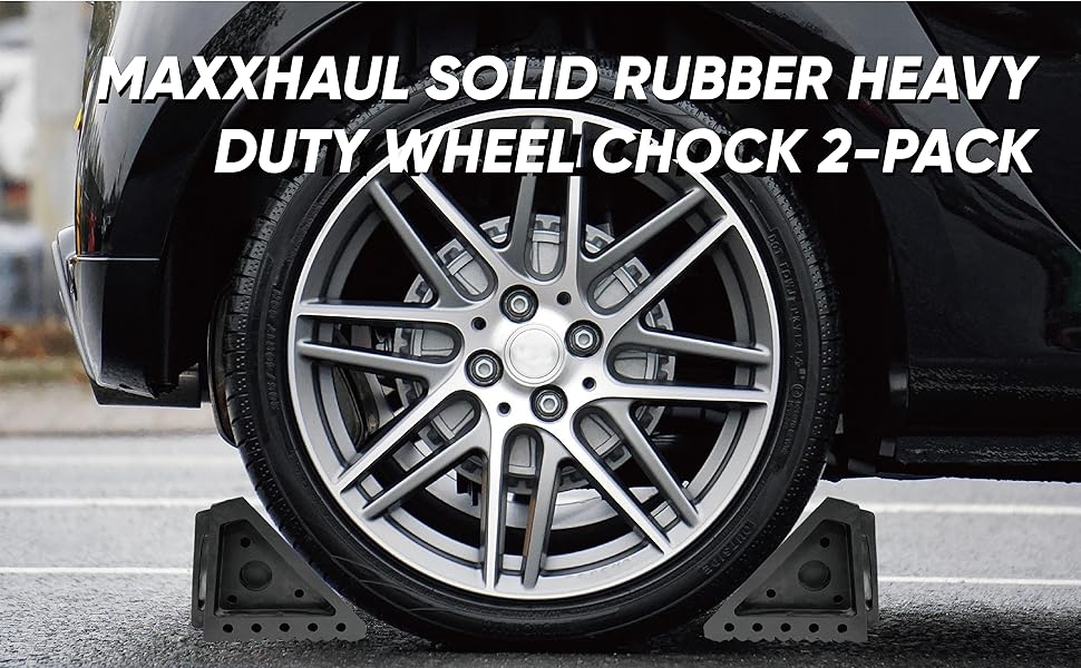ABN Yamei MaxxHaul MaxWorks chock rubber wheel auto aircarft solid trailer RV camper stop oil change