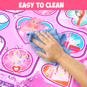 Easy to clean dance game mat