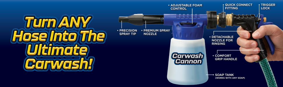 Carwash Cannon