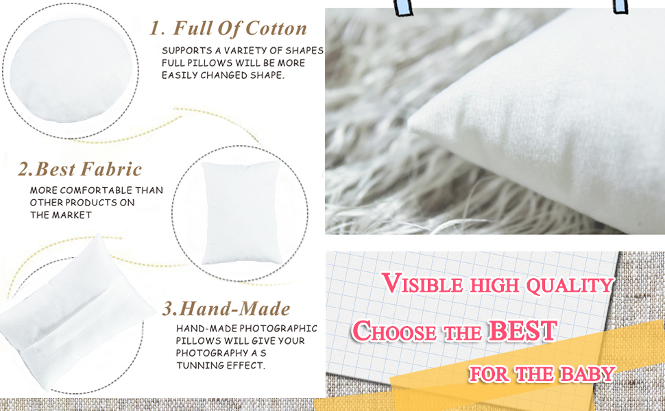 Newborn Baby Posing Pillow