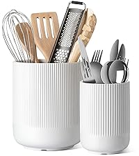 Utensil Holder, White