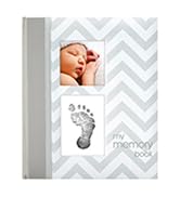 Pearhead First 5 Years Chevron Baby Memory Book